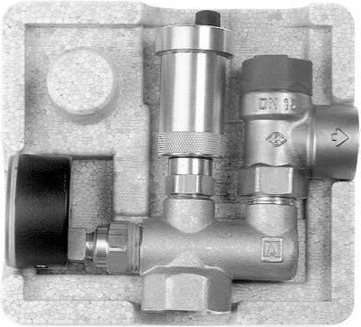 Afriso Grupa bezpieczeństwa KSG MINI z izolacja 77623