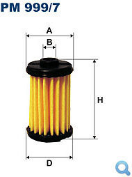 Filtron PM 999/7 FILTR POWIETRZA Wkład filtra do samochodowych instalacji gazowyc
