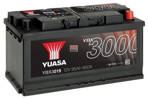 YUASA YBX3019 850A 12V P+