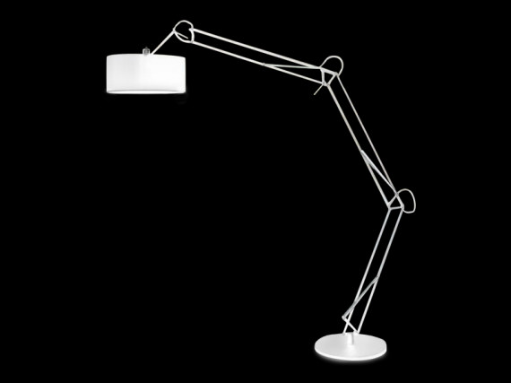Azzardo Lampa podłogowa Bosse FL-13072 Biały