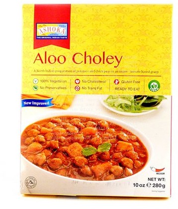 Ashoka Aloo Choley Ciecierzyca w sosie pomidorowym 280g Ashoka