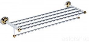 Bemeta Półka na ręczniki z wieszakiem 67cm RETRO 144202098