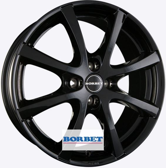 BORBET 7x16 4x98 LV4(BL) ET38 BLACK