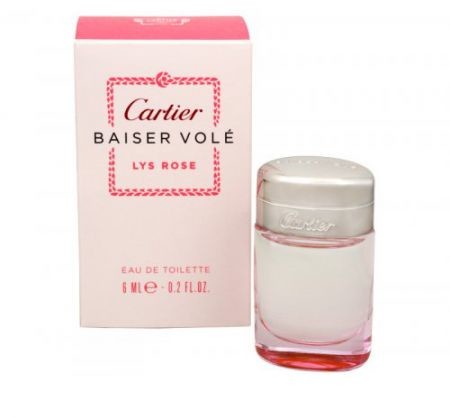 Cartier Baiser Vole Lys Rose Miniatura woda toaletowa 6ml