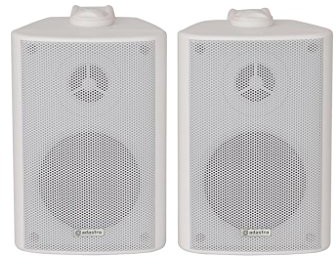 Adastra adastra 30 W RMS 3 cali na ścianę głośnik stereo, biały 100.898UK