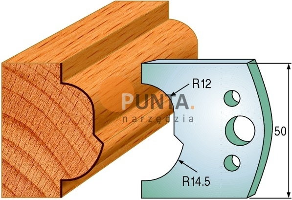 CMT UTENSILI Art. 690.519 - NOŻE I OGRANICZNIKI 50 mm 691.519