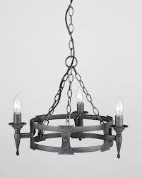 Elstead Lighting SAXON SAX3 BLK/SIL
