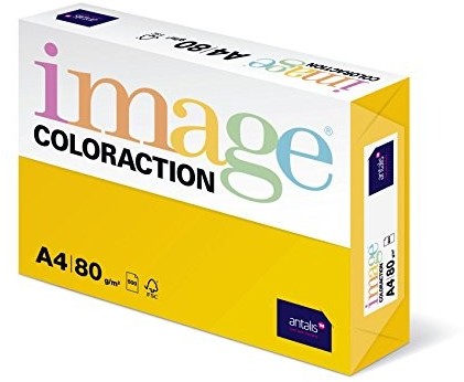 IMAGE Papier ksero A4 80g IMAGE Coloration 500szt Żółty/Sevilla (1219)
