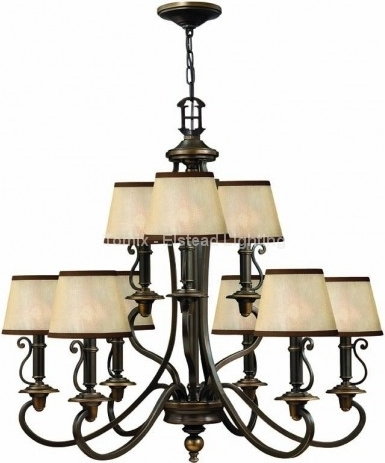 Elstead Lighting Lampa wisząca PLYMOUTH kol. STARY BRĄZ (HK/PLYMOUTH9) - Hinkley -