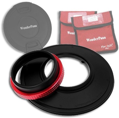 Fotodiox Zespół pana 145 system Core i Lens Cap  145 MM Filter Holder for the Panasonic Lumix G Vario 7  14 MM F/4.0 Aspherical Lens (w formacie micro Four Thirds) WndPn145-System-PN714