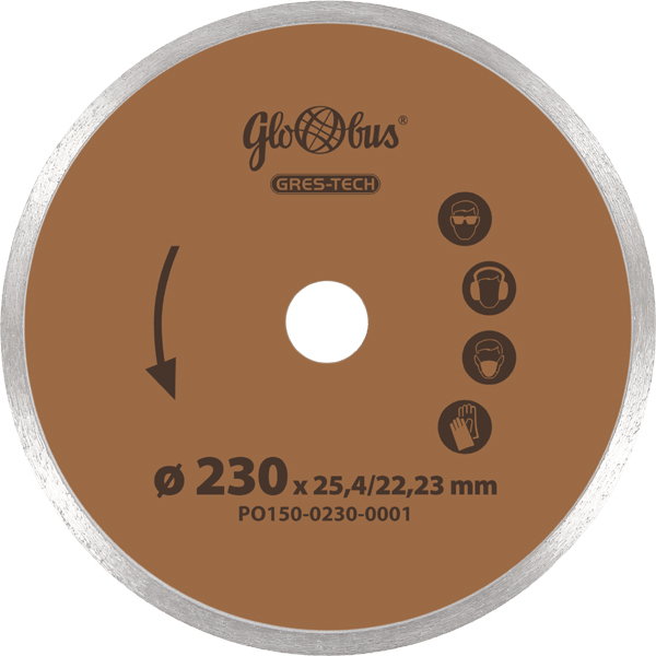 Globus Piła tarczowa diamentowa GRES-TECH 200x32 (25,4 22,23) do elektronarzędzi PO150-0200-0001