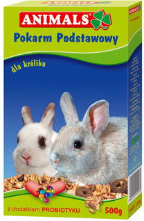 Animals POKARM PODSTAWOWY 500G DLA KRÓLIKA 202-001005-00