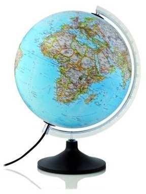Tecnodidattica Carbon Classic globus podświetlany National Geographic - Księgarnie