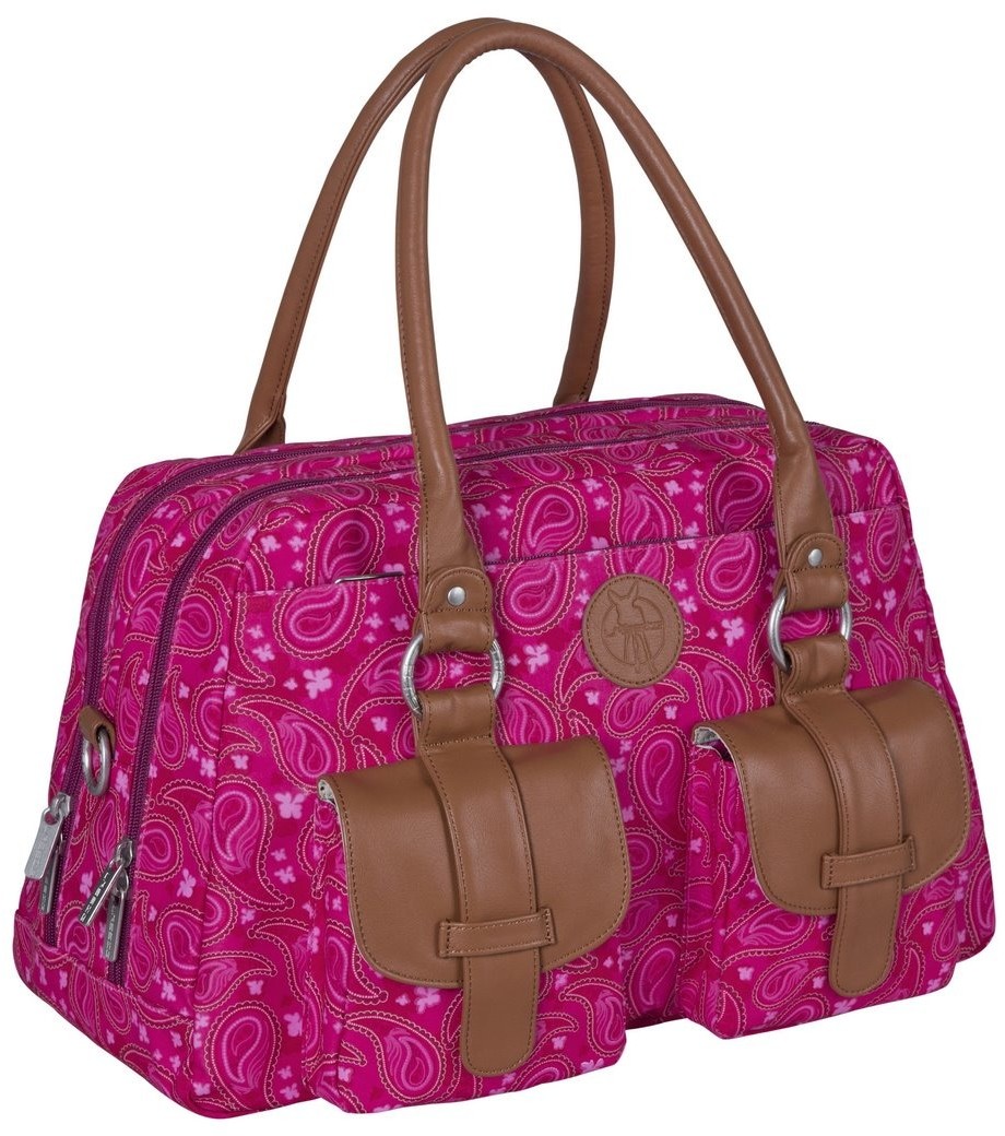 Lassig Vintage Label Torba z Akcesoriami Metro Paisley pink