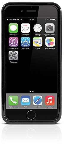 mobilis Mobilis 010052 SchutzRückseite für iPhone 6 Plus schwarz