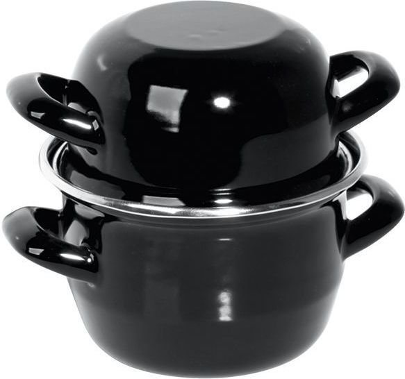 Hendi Garnek emaliowany do małży z pokrywką 0,8 l *produkt na zamówienie 625606