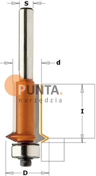CMT FREZY WYRÓWNUJĄCO-BRUZDUJĄCE 753.001.11