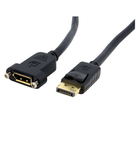 StarTech 3 stóp DisplayPort panel mount Cable F/M DPPNLFM3