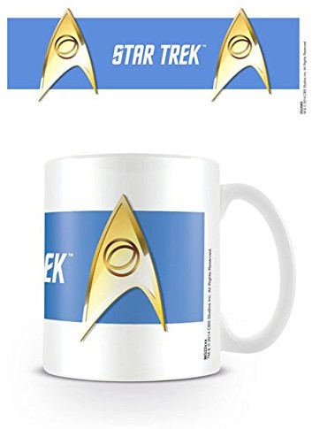 Star Trek filiżanka ceramiczna, naukowy dla-niebieski MG22983
