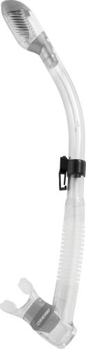 Cressi Premium Fajka Do Nurkowania Ultra Dry Flex, Przezroczysty, - (ES259060)