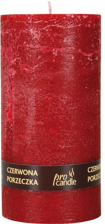 Pro Candle wieca zapachowa ProCandle 739005 / walec / czerwona porzeczka