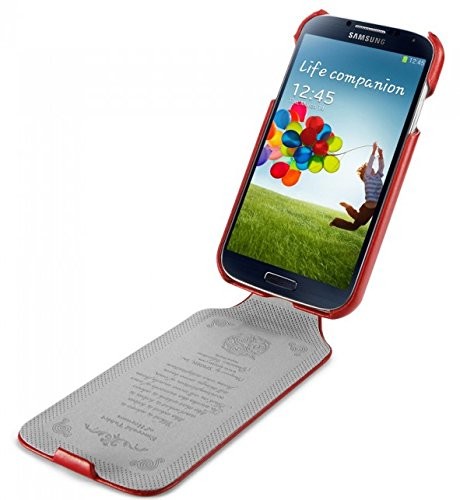 Spigen10227 Argos Series Case für Samsung Galaxy S4 rot