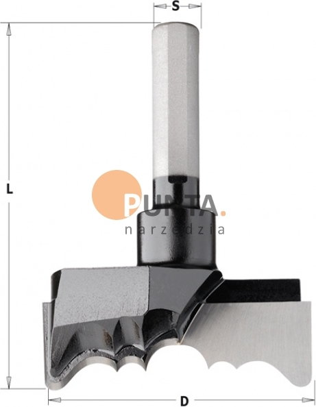 CMT WIERTŁA KSZTAŁTOWE ROSETTE Art.531 531.701