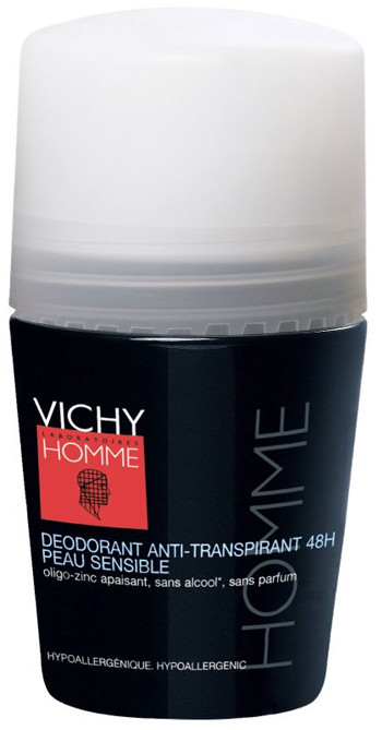 Vichy HOMME Dezodorant kulka - on do skóry wrażliwej 50ml