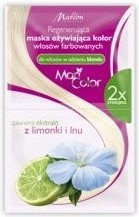 Marion Regenerująca Maska do włosów W ODCIENIU BLONDU ożywiająca kolor włosów farbowanych 2x20ml
