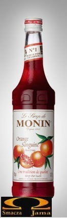 Monin Syrop CZERWONA POMARAŃCZA Blood Orange 700ml 4301