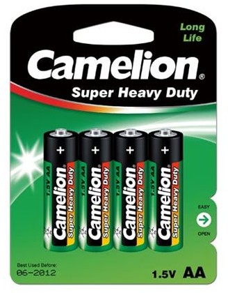 Camelion Super Heavy Duty AA R06 Green 4 szt 10000406