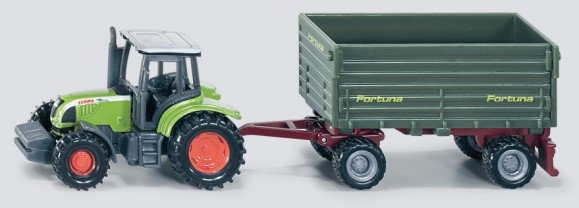 Siku Traktor z Przyczepą 1634