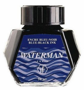 Atrament WATERMAN niebiesko-czarny TI114-11