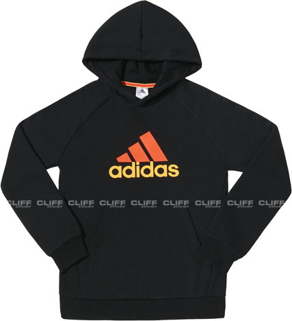 adidas BLUZA YB ESS L HOOD Czarny M31398