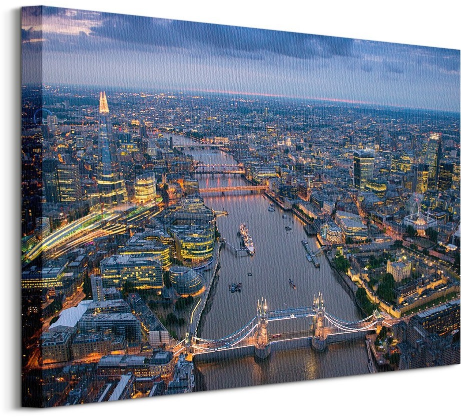 Pyramid Posters London - Obraz na płótnie WDC94461