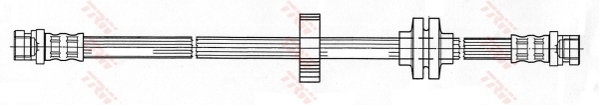 TRW Przewód hamulcowy elastyczny PHA433