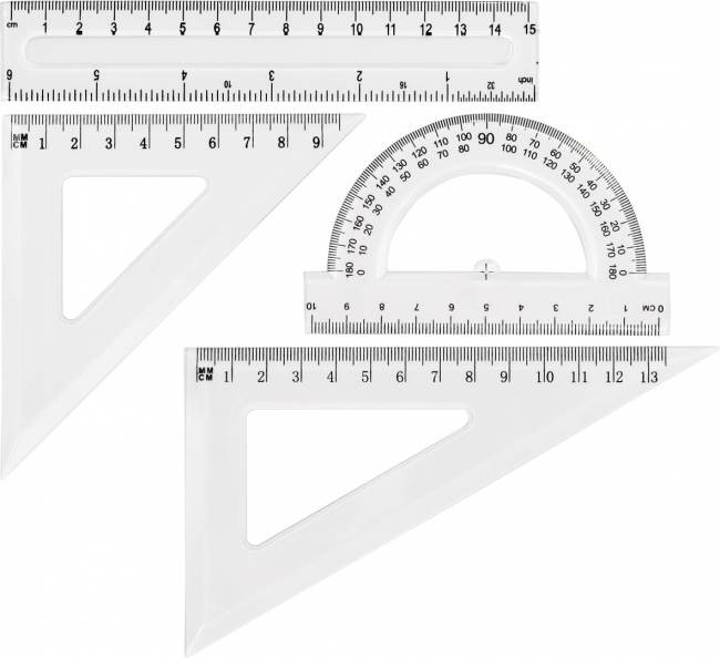 Grand Zestaw geometryczny GR-031T - KWTR607 NB-6184