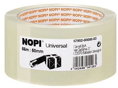 Nopi Taśma pakowa Nopi Nopi DxS) 66 m x 50 mm 57952 1 Rolka(ek)