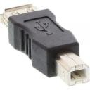 InLine Adapter USB Typ A żeński - Typ B męski 33442