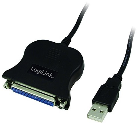 Logilink USB 2.0 Parallel D-Sub adapter Czarny UA-0054A