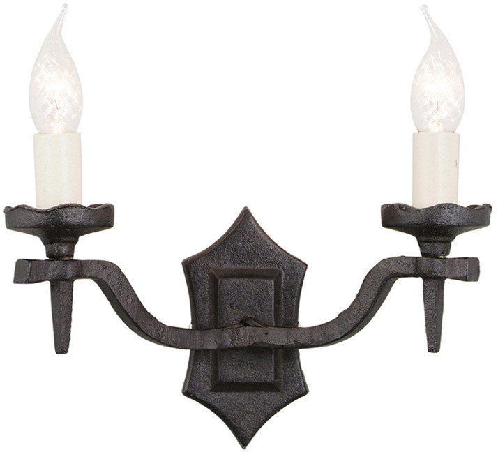 Elstead Lighting Kinkiet Rectory RY 2 B 2 RY2B Czarny