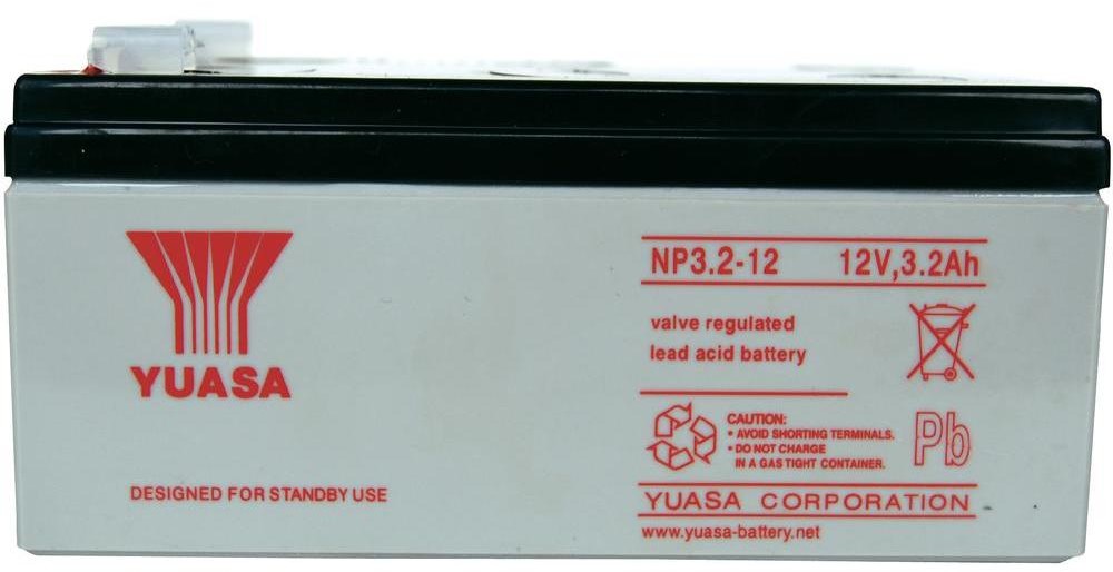 Yuasa Akumulator żelowy AGM Yuasa NP3.2-12 12 V 3.2 Ah