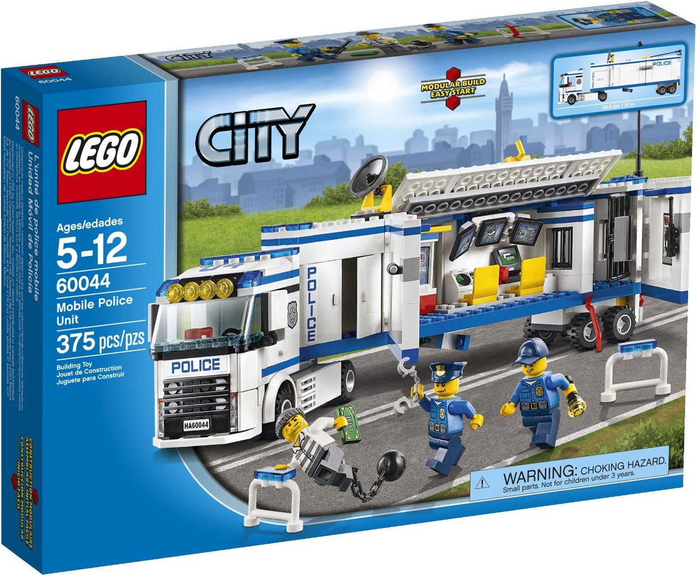 LEGO City Mobilna jednostka policji 60044