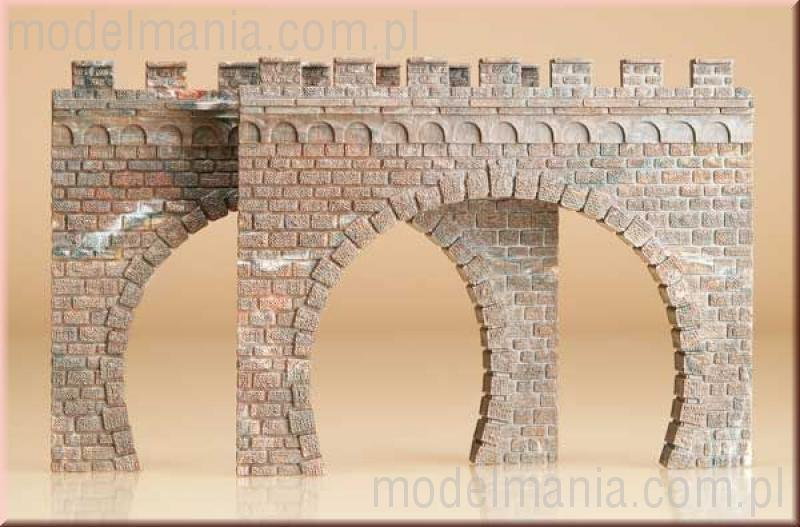 Auhagen Portal tunelowy dwu-torowy / 2szt. 43609