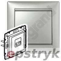 Legrand VALENA - Gniazdo HDMI TYPU A 1.3 Z ZACISKAMI ŚRUBOWYMI ALUMINIUM 770285