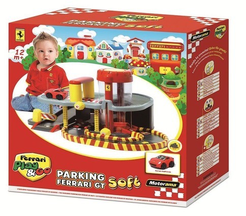 TM Toys Parking Ferrari GT Soft Zestaw z autkiem