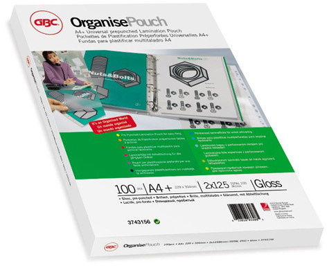 Acco Folia Organise Pouch A4 2x100mic niedzi 3747518