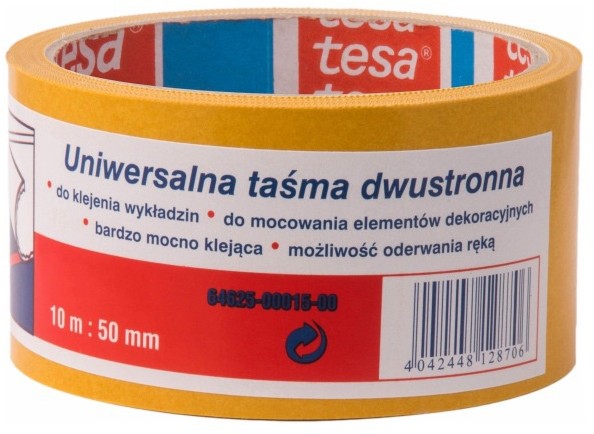 Tesa Taśma montażowa dwustronna uniwersalna 50 mm x 10 m