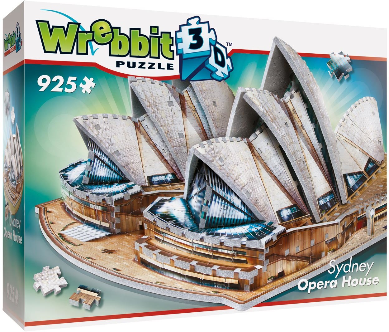 Wrebbit Sydney Opera House Puzzle 3D 925 elementów