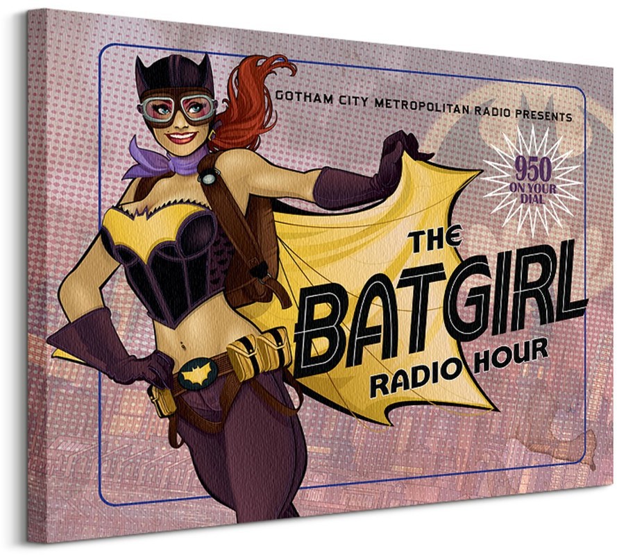 Pyramid Posters Batgirl The Radio Hour - Obraz na płótnie WDC99376